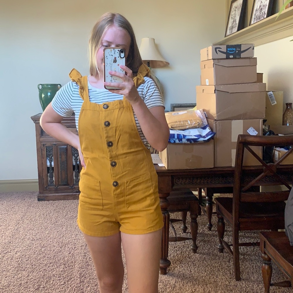 Mustard Romper